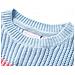 Maglione Per Bambini Lavorato A Maglia Blu 104 - Foto miniatura 3