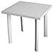 Tavolo In Resina Quadrato Da Esterno Fiocco Progarden - Foto miniatura 1