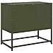 Mobile Tv Verde Oliva 68x39x60,5 Cm In Acciaio - Foto miniatura 6
