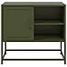 Mobile Tv Verde Oliva 68x39x60,5 Cm In Acciaio - Foto miniatura 8