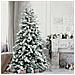 Albero Di Natale Innevato Artide 180 Cm Folto Foltissimo Realistico 706 Punte - Foto miniatura 3