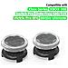 Cappucci Per Joystick Per Xbox Series /xbox360/switch Pro Black - Foto miniatura 4