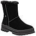 Black Casual Closed Ladies Mid Height Boots Stivaletti Pelle Scamosciata /nabuk Scarpe Donna Nero Eu 38, W2172-00 - Foto miniatura 1
