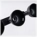 Lampada A Soffitto Elba 3 Nero Sl. 1318 - Soppalco Lampade Da Soffitto Nero 18.5x59x24 Cm - Foto miniatura 6