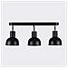 Lampada A Soffitto Elba 3 Nero Sl. 1318 - Soppalco Lampade Da Soffitto Nero 18.5x59x24 Cm - Foto miniatura 8