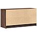 Mobile Porta TV con LED Rovere Marrone 100x34x50 cm Truciolato - Foto miniatura 5