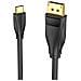 CGYBH cavo e adattatore video 2 m USB tipo-C DisplayPort Nero - Foto miniatura 1