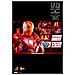 Figurina Mms568 - Iron Man 2 - Iron Man Mark Iv Holographic Versione - Foto miniatura 2