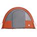 Tenda da Campeggio a Tunnel per 4 Persone Grigio e Arancione - Foto miniatura 6