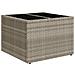 Set divano giardino 6 pezzi con cuscini grigio chiaro in rattan sintetico,  Divano giardino 2 posti con spazio di stoccaggio e cuscini grigio chiaro in rattan sintetico - Foto miniatura 6
