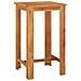 Set Bar da Giardino 3 pz Grigio in Legno Acacia e Polyrattan - Foto miniatura 5