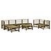 Set Salotto da Giardino 9 pz in Legno Impregnato di Pino - Foto miniatura 1