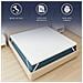 Topper Una Piazza E Mezza 120x190 Memory Foam Puro | Altezza 5 Cm | Traspirante E Anallergico - Foto miniatura 2