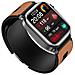 Smart Watch - 2.06 Inch Amoled Full Touch Smartwatch With Ble 5.3, Ip67, 530mah Battery, Magnetic Charging, Nfc - Compatible With Apple, Samsung, Huawei Brown - Foto miniatura 1