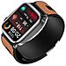 Smart Watch - 2.06 Inch Amoled Full Touch Smartwatch With Ble 5.3, Ip67, 530mah Battery, Magnetic Charging, Nfc - Compatible With Apple, Samsung, Huawei Brown - Foto miniatura 6