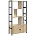 Libreria rovere sonoma 80 x 30 x 155.5 cm Legno multistrato - Foto miniatura 1