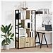 Libreria rovere sonoma 80 x 30 x 155.5 cm Legno multistrato - Foto miniatura 4