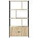 Libreria rovere sonoma 80 x 30 x 155.5 cm Legno multistrato - Foto miniatura 6