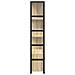 Libreria rovere sonoma 80 x 30 x 155.5 cm Legno multistrato - Foto miniatura 7