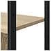 Libreria rovere sonoma 80 x 30 x 155.5 cm Legno multistrato - Foto miniatura 9