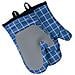 Guanti Da Forno Quadrati In Silicone: Resistenti Al Calore, Antiscivolo (1 Paio) Blue - Foto miniatura 2