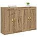 Mobile a muro 2 pcs Rovere artigianale 69,5 x 34 x 90 cm - Foto miniatura 3