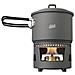 Cookset with alcohol burner Vasetto 1,5 L Alluminio, Nero - Foto miniatura 1