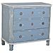 Cassettiera In Legno Blu Con 3 Cassetti 92x46x81h Cm - Foto miniatura 1