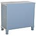 Cassettiera In Legno Blu Con 3 Cassetti 92x46x81h Cm - Foto miniatura 4