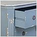 Cassettiera In Legno Blu Con 3 Cassetti 92x46x81h Cm - Foto miniatura 6