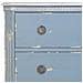Cassettiera In Legno Blu Con 3 Cassetti 92x46x81h Cm - Foto miniatura 7