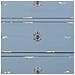 Cassettiera In Legno Blu Con 3 Cassetti 92x46x81h Cm - Foto miniatura 8