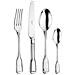 Vittoriale Set 24 posate acciaio inox 18/10 - Servizio per 6 Persone - forchetta, coltello, cucchiaio e cucchiaino - Design elegante per tavole sofisticate - Made in Italy - Foto miniatura 1