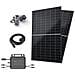 Kit solare plug & play Eco 800 W · 2 pannelli Canadian 460 W + microinverter + cavo Schuko da 5 m - Foto miniatura 1