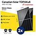 Kit solare plug & play Eco 800 W · 2 pannelli Canadian 460 W + microinverter + cavo Schuko da 5 m - Foto miniatura 4