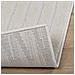 Tappeti per area Quadrato HUARTE Crema 120 x 120 cm Poliestere - Foto miniatura 4