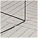 Tappeti per area Quadrato HUARTE Crema 120 x 120 cm Poliestere - Foto miniatura 5