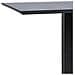 Tavolo Bistrot Fano Effetto Pietra Con Base In Metallo Nero 70x70x75 Cm - Foto miniatura 4