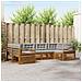 Set divani con cuscino 6 pcs Grigio Naturale e Chiaro - Foto miniatura 2