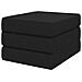 Divano Letto Pieghevole 75 x 63 x 45 cm Nero - Foto miniatura 4