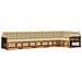 Set di divani da esterno con cuscino 6 pcs Naturale e Beige - Foto miniatura 1