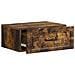 Mobiletto da notte a muro 2 pcs Rovere Fumo 49 x 34,5 x 20 cm - Foto miniatura 4