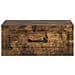 Mobiletto da notte a muro 2 pcs Rovere Fumo 49 x 34,5 x 20 cm - Foto miniatura 5