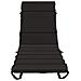 Cuscino per Lettino GEMERT 100% Poliestere Nero 200 x 50 x 3 cm - Foto miniatura 3