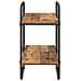 Libreria 2 livelli 60 x 35 x 70 cm PB Legno di quercia - Foto miniatura 4