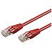 ICOC CCA5U-100-RE - Cavo di rete Patch CCA Cat. 5e Rosso UTP 10 mt - Foto miniatura 1