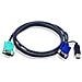 ICOC 2L-5205U - Cavo per KVM 15 HD Poli a 15 Poli e USB, 2L-5205U - Foto miniatura 1