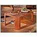 Tavolino Dim 110x70x45h - Metallo Color Rame - Foto miniatura 1