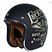 Casco Jet Primo Flying Wheel Xs Nero Opaco - Foto miniatura 1