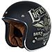 Casco Jet Primo Flying Wheel Xs Nero Opaco - Foto miniatura 2